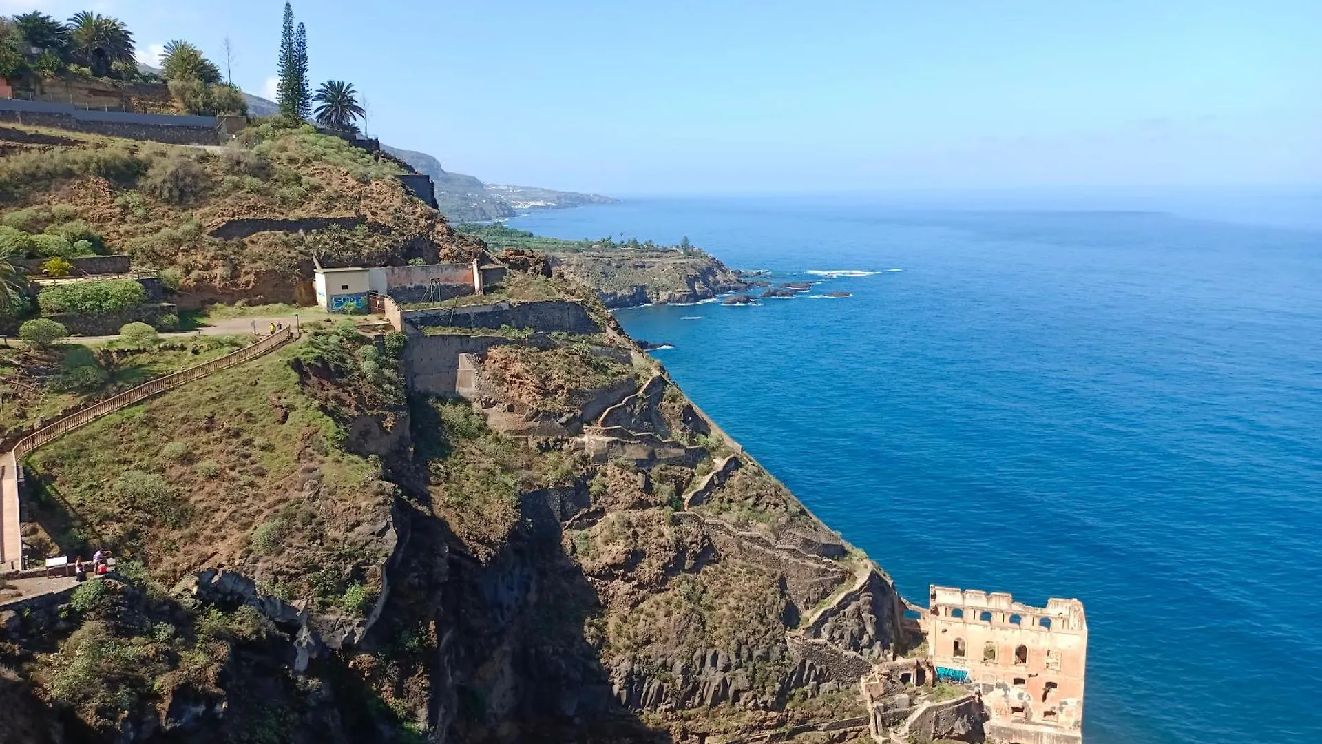 公寓 Apartamento Tajinaste Con Vistas Al Mar Y La Montana Y Wifi Gratis 洛斯雷尔雷赫斯